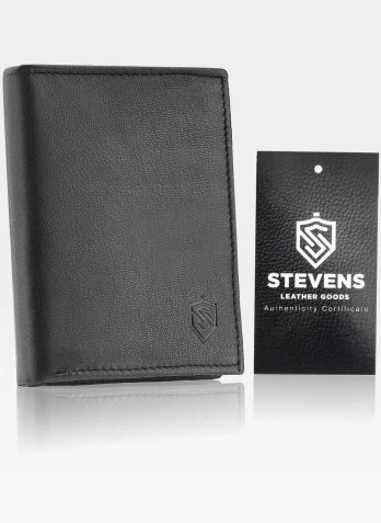 Odinė piniginė vyrams Stevens DP03