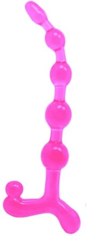 BAILE - BENDY TWIST Rožinis ANAL BALLS