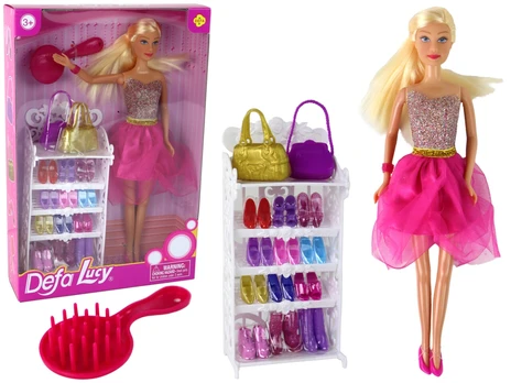 Lėlė su priedais Defa Lucy, 30 cm