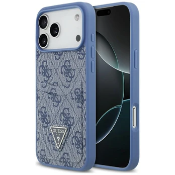 Case Guess 4G Double Card Triangle for iPhone 18 Pro Max / 17 Pro Max blue