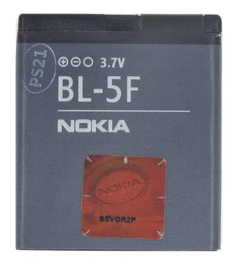 Akumuliatorius Nokia BL-5F Nokia Battery 950mAh Li-Ion (Bulk)