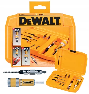 Mišrus bitų ir grąžtų rinkinys Dewalt Dt7612