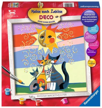 Ravensburger tapyba pagal skaičius „Katės“, 30×30 cm
