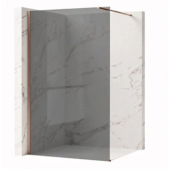Dušo Sienelė Rea Flexi Grey 80 Brush Copper 120X80X195CM