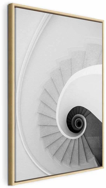 Artgeist Paveikslas - Baltas Stairs (1 Part) Vertical