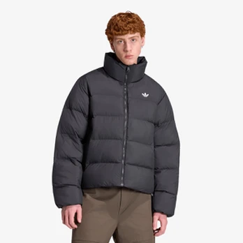 puchowa adidas Stand Collar Regen Jacket Black - Dydis M (KR7190 Striukės)