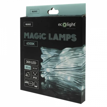 Eco Light Magiczne lampki 300 led 6500k 30m dc5v