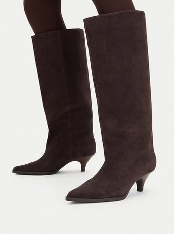 Ilgaauliai Simple EO-GL879C-17-7510-2 Tamsiai ruda