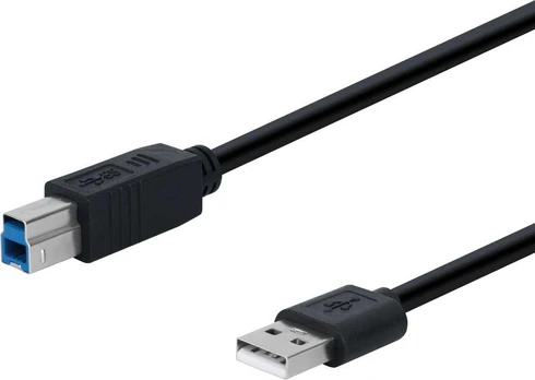 Fuj:tech USB-A 3.0 - USB-B kaapeli, 1m