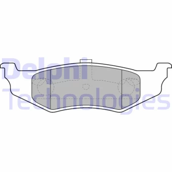 DELPHI LP1515 Brake pad set