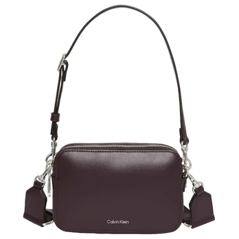 Rankinė per petį moterims, Raudona, webbing strap camera bag
