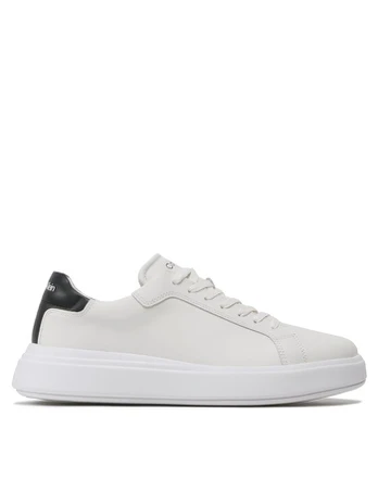 Laisvalaikio batai Calvin Klein Low Top Lace Up Lth HM0HM01016 Balta