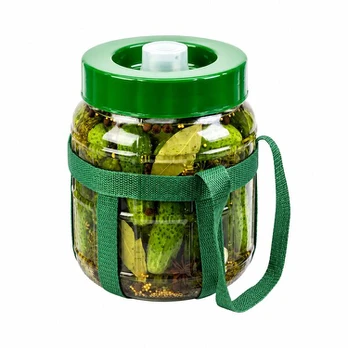 Fermentavimo indas 4 l, rinkinys, $Natural fermentation control using oxygen-protective water