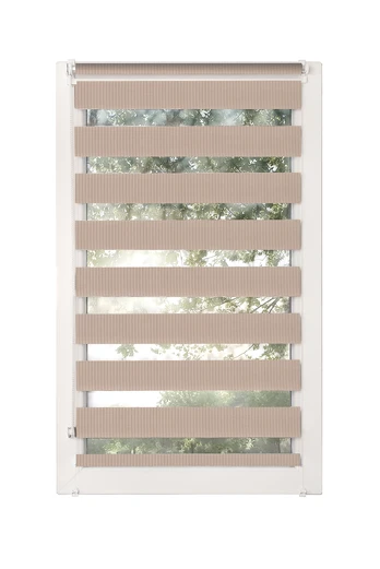 Ritininė užuolaida Mini Basic, ruda, 95 cm x 150 cm