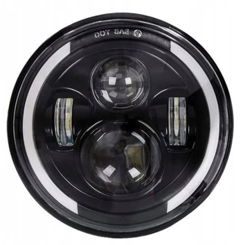 7 colių led priekinis motociklo žibintas 150w 7 colių reflektorius