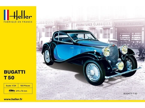 Heller - Bugatti T.50, 1/24, 80706