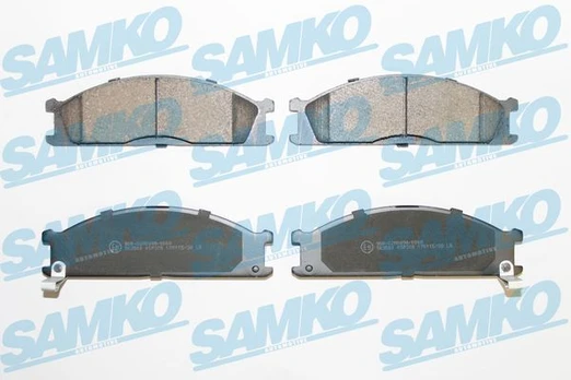 Stabdžių trinkelių rinkinys, diskinis stabdys SAMKO 5SP378
