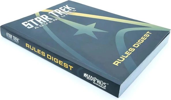 Modiphius Entertainment | Star Trek Rpg Rules Digest | vaidmenų žaidimas | anglų kalba