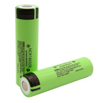 2 vnt - baterijos celės 18650, 3400 mAh 3.7V