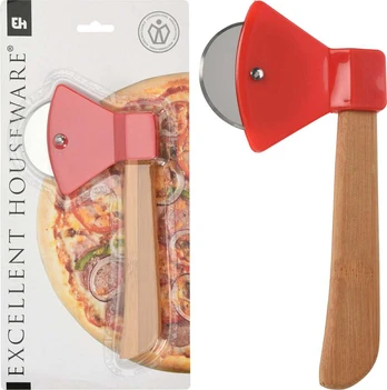 Mondex NOŻ DO PIZZY Z BAMBUSOWYM UCHWYTEM