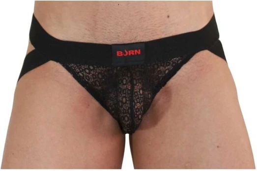 BURN - 005 JOCK LINGERIE Juodas L
