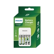 Įkroviklis Philips + 2x700mAh AAA + 2x1300mAh AA kaina