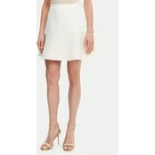 Guess Mini sijonas W5GD87 WH610 Écru Regular Fit
