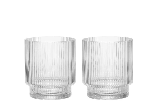 Maku stiklinė briaunota 2 vnt 31 cl