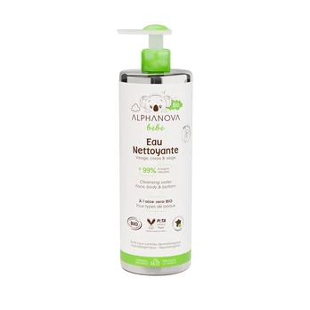 Alphanova Bebe Alphanova Bebe Bio, natūralus micelinis vanduo prausimuisi, 400ml