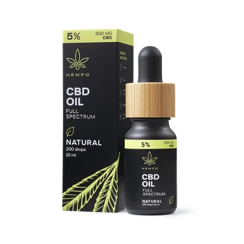 Hempo CBD aliejus 5% (pilno spektro)