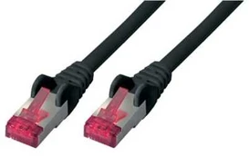 shiverpeaks Patchkabel S/FTP Cat.6A juodas 10,0m