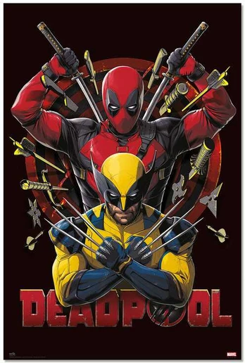 ERIK Marvel Deadpool & Wolverine poster