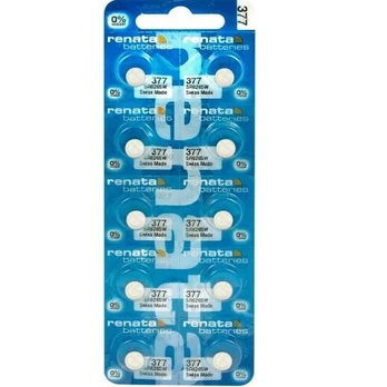 Baterija Renata 377 (SR66, SR626SW, AG4)