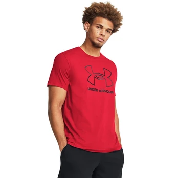 Under Armour Gl Foundation Update Ss Red 600 - Dydis S (1382915-600 Marškinėliai)