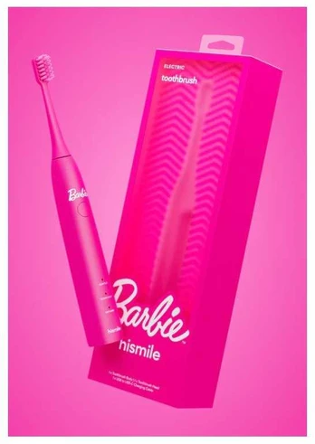 "hismile" Barbie elektrinis dantų šepetėlis