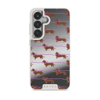 Always Late - Samsung Galaxy S25 Case, Elite Mirror Light (Magnetic) / Silver