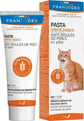 FRANCODEX Anti Hairball paste for cats - 70g kaina