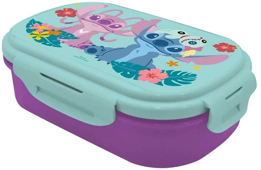 Kids Licensing Disney Stitch lunch box + cutlery