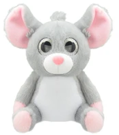 Pliušinis žaislas Wild Planet, baltas/rožinis/pilkas, 15 cm kaina