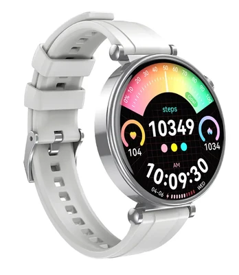 XO išmanusis laikrodis GT4 Mini Amoled sidabrinis