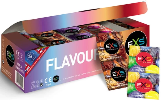 EXS Mixed Flavoured 144 vnt. dėžutė