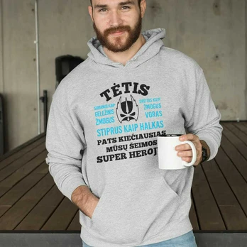 Džemperis "Šeimos super herojus"