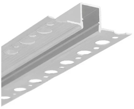 LED juostos profilis HIDE10 C4 PLUS, neanoduotas aliuminis, 2m