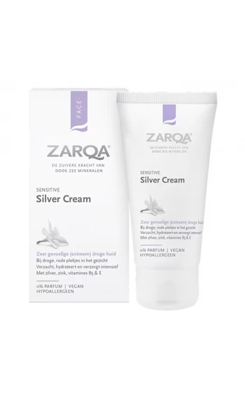 ZARQA SENSITIVE SILVER veido kremas, 30 ml