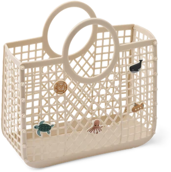Liewood - Samantha Basket With Charms - Sandy - One size