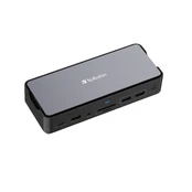 Verbatim - USB-C Pro Docking Station 15 Port w/SSD Included CDS-15SSD kaina