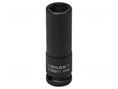 Socket | 6-angles,socket spanner,impact | HEX 17mm | 1/2" | long kaina