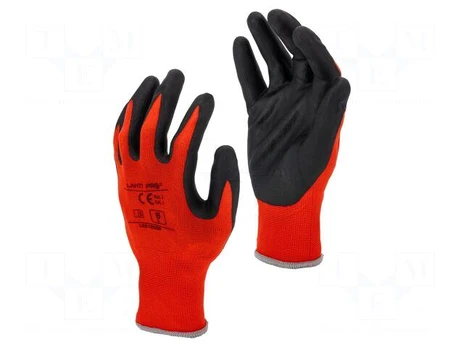 Protective gloves | Size: 11 | red-black | tag