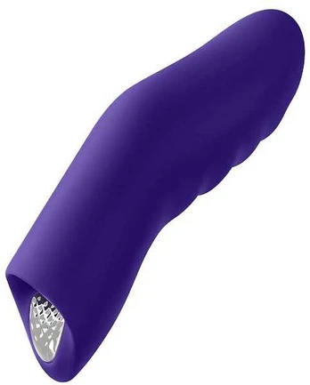 Femmefunn Dioni Small wibrator na palec Dark Violetinė