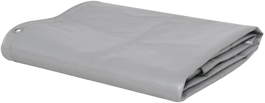 Tentas, pilkos spalvos, 4x5m, 650g/m²